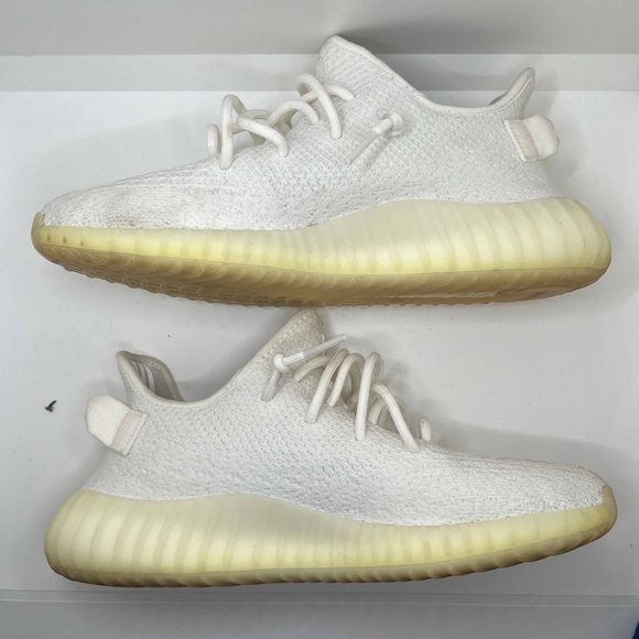 Yeezy Boost 350 V2 ‘Cream White / Triple White’ Size 9 - Picture 2 of 9